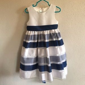 C6)  💙American Princess Navy n white dress🌹NEW